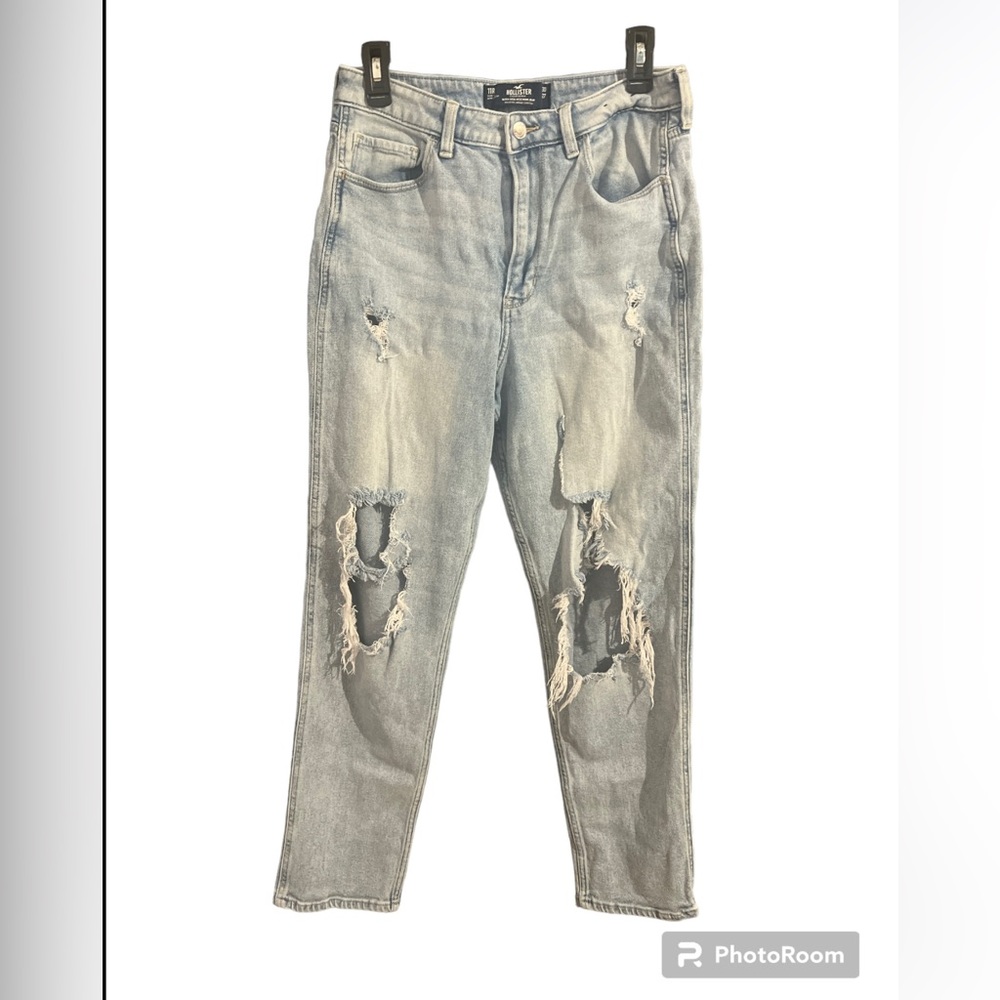 Hollister ultra high rise mom jeans